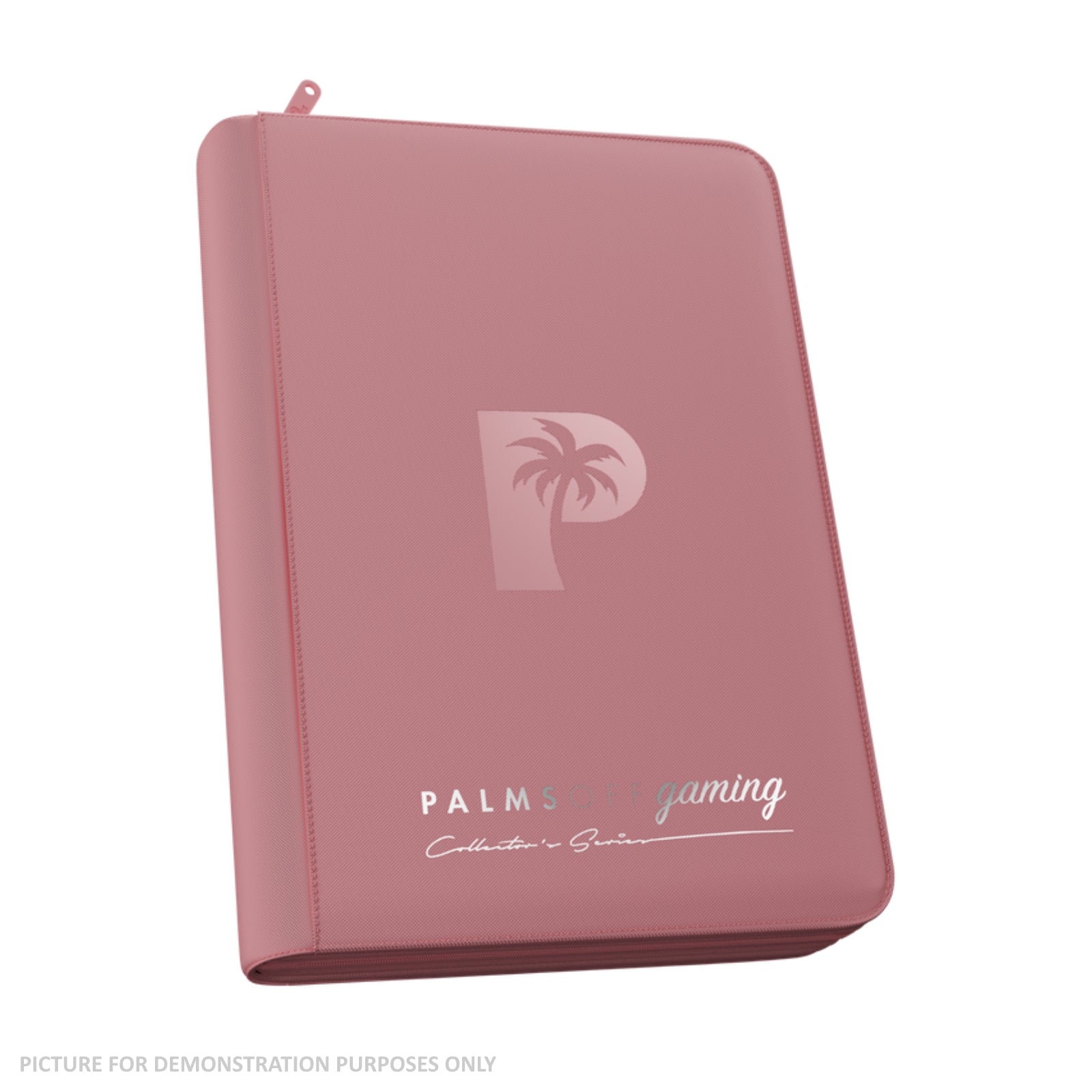 Palms Off Gaming Collector's Series Zip Binder - 4 Pocket - PINK
